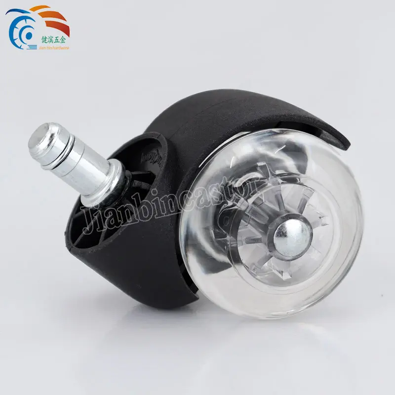 PU Nylon Metal Stem Swivel Caster Weels 50 mm Furniture Casters