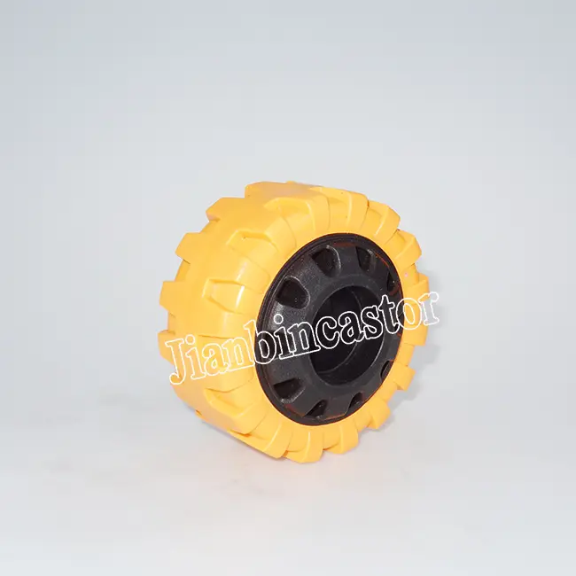 Steel Fork 75mm Wheel Single Ball Bearing Cover Ballrace Swivel Head 3/4/5/6 Inch Medium Duty Castor Red PVC Swivel Casters