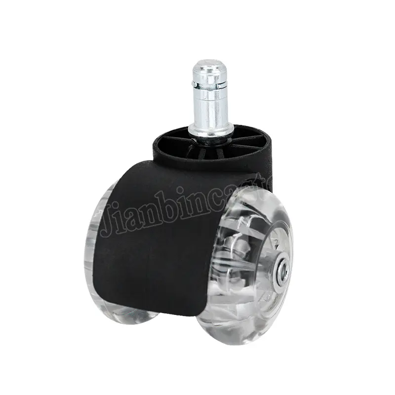 PU Nylon Metal Stem Swivel Caster Weels 50 mm Furniture Casters
