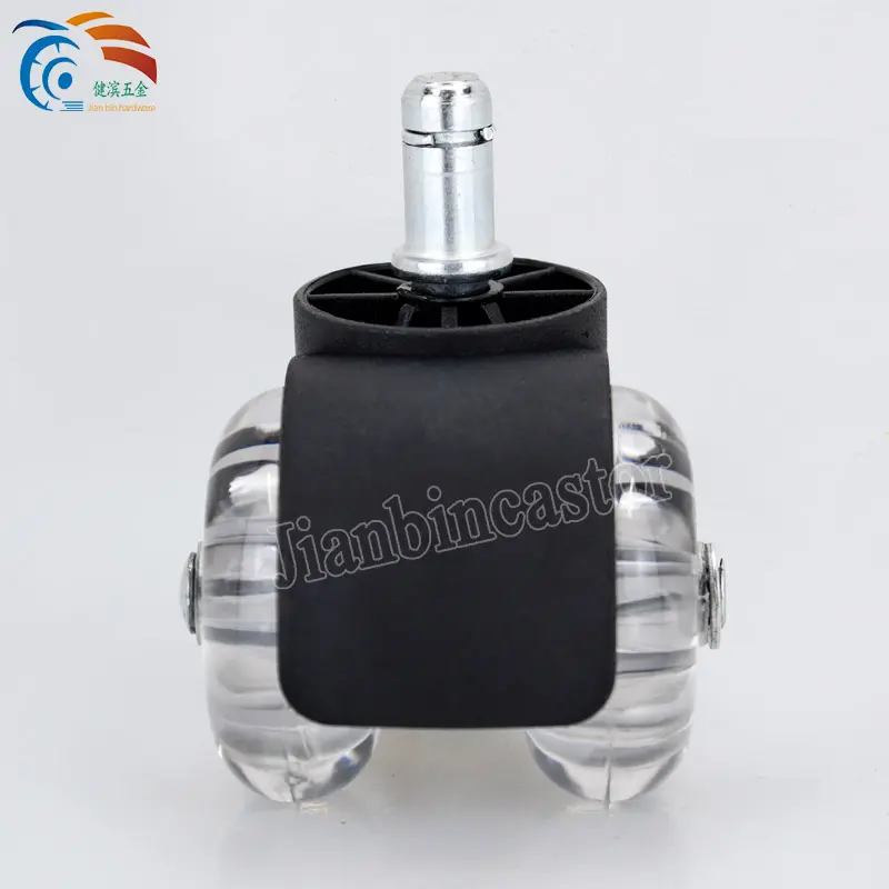 PU Nylon Metal Stem Swivel Caster Weels 50 mm Furniture Casters
